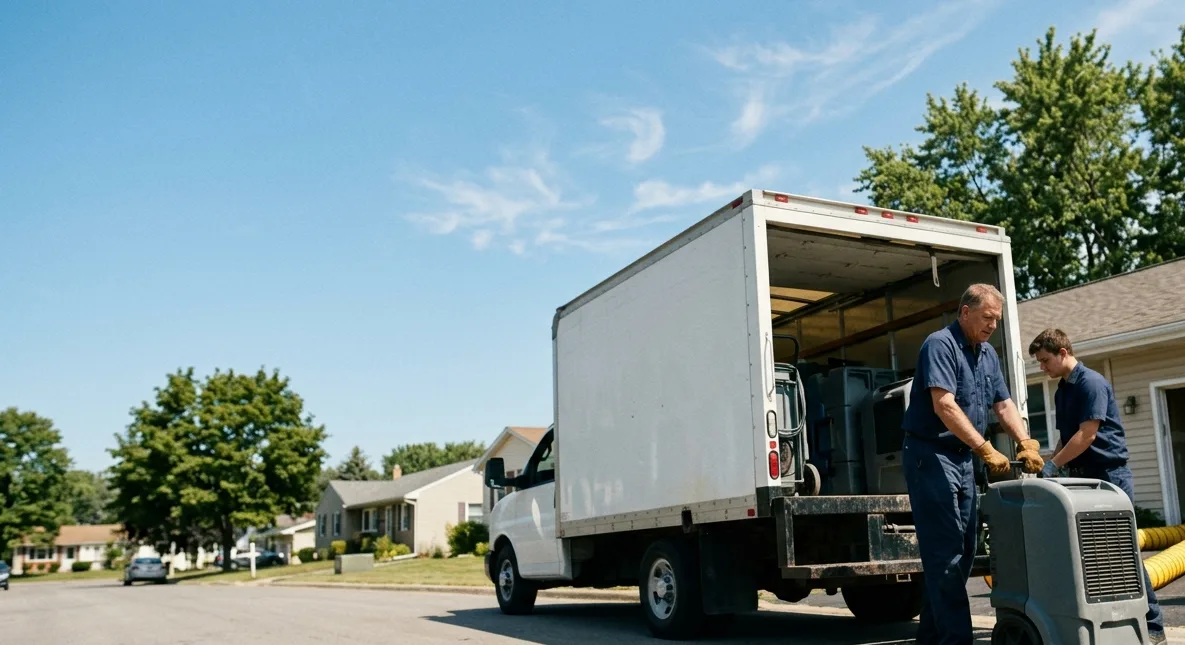 Water Damage Cleanup in Eldena, IL near me